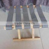 Custom Handmade Wooden Bar Stool Pine Solid Wooden Stool CN thumbnail-4