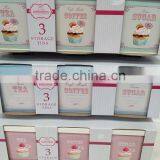 Transfer Decal Square Metal Tea Sugar Coffee Canisters thumbnail-2