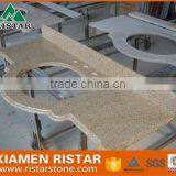 High Quality China Rustic Yellow Granite G682 Counter Top and Vanity Top thumbnail-1