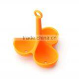 Silicone Rubber Egg Cup 3 Eggs Stand Novelty Egg Holder Easy Boiled Egg Tool thumbnail-6
