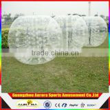 Factory price human inflatable bumper bubble ball for adults football game