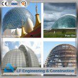Unique Design Steel Dome Structure With Long Span Glass Roof thumbnail-1