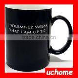 UCHOME Black Sublimation Harry Potter Hot Water Magic Color Changing Mug thumbnail-2