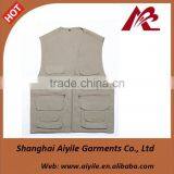 Customized Uniform Multicolor Polyester Cotton Vest thumbnail-1