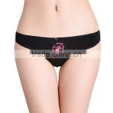 Sexy Hot Teen Girls Underwear Flower Embroidery Panties Women's Thongs