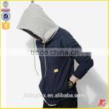 2018 Thick Material Hoodies for Men Solid Color Men Hoodies Contrast Hat Spring Casual Loose Hoodie Men Hooded Sweatshirt Sports thumbnail-1