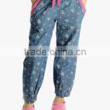 2016 New Pants Design for Girl Latest Style Printed Girl Pants thumbnail-3