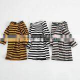1-6 Years Wholesale 2017 New Autumn Full Sleeve Cotton Stripe Kids Boys Girls Blouse (pick Size Color) thumbnail-1