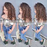 S17441A Sweet Girl Clothing Ruffle Girl Outfits Wholesale Children's Boutique Clothing thumbnail-2