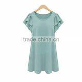 High Quality Fashion Woman T-shirt Dress Plus Size thumbnail-1