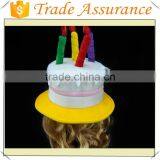 factory sales can customize colorful candles style birthday hat