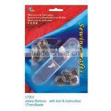 D&D Custom Jean Button With Plastic Tool thumbnail-1