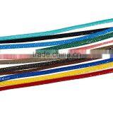 Jasper Silver Sequins Flat PU Leather Cord thumbnail-2