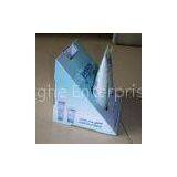 Doule Hole Corrugated Cosmetic Display Stands for Facial Cleanser or Hand Cream Promotion