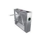 0.2s RS485 ID Card Versatile 304# Stainless Steel Tripod Turnstile Gate for Airport