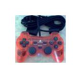 PS2 wired vibration joystick/gamepad/game controller with blue