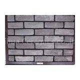 Gray Artificial Faux Exterior Brick For Wall Decoration Frost Resistance