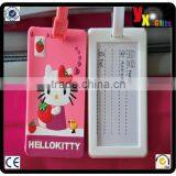 Free Shipping KITTY LUGGAGE TAGS 2014 Design. Best Gift for Loved Ones/greeting Card thumbnail-1