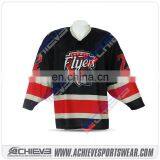 Athletic Custom Hockey Gear Sublimated Team Game Hockey Jerseys Whosale Practice Hockey Uniform thumbnail-5