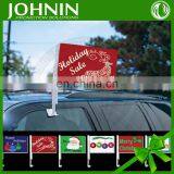 Free Sample Plastic Pole Custom New Design Low MOQ Car Flag thumbnail-1