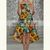 New Style Print Polyester Fabric Chiffon Free Sample For Woman Garment thumbnail-3