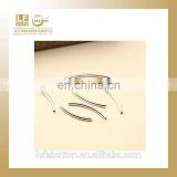 Garment Accessories,metal Noodles for Collar Decoration,metal Simply Necklace