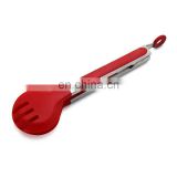 Stainless Steel Kitchen Tongs Cooking Utensils BBQ Silicone Tongs
