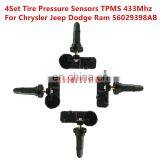 Practical TPMS Tire Pressure Sensor For Chrysler Dodge Jeep Ram 4pcs 56029398AB thumbnail-3