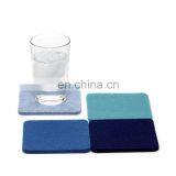 Red Color Heat Resistant Set of 10 Felt Coffee Cup Coaster Acrylic Coasters With Napkins thumbnail-4
