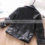 2020 Spring PU Girls' Jacket Childrenswear Wholesale thumbnail-2