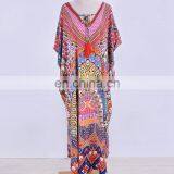 Плюс-размерный распечатанный пляжный костюм, пахо для пляжа, купальник-крывалка, палео для пляжа для женщин, купальник-крывалка, сарафан-туника для пляжа thumbnail-3