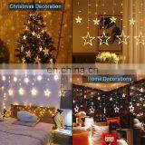 Christmas Led String Lights Star on Window Curtain Indoor Tree Decoration Halloween Wedding Light thumbnail-6