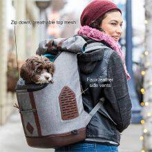 Waterproof Bottom Traveling Hiking Camping Use Airline Pet Cat Carrier Backpack thumbnail-5
