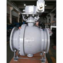 Trunnion ball valve Q347F/ WCB,CF8,CF8M body, Reducer