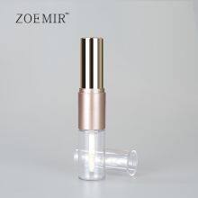 Rose Gold Transparent Empty Double Tube Lip Gloss Tube thumbnail-1