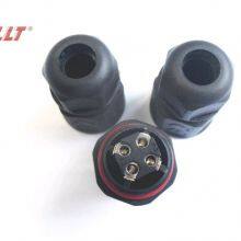 Llt L20 Screw Type Waterproof Cable Connector,2 3 4 Pins Inline Cable Connector thumbnail-3