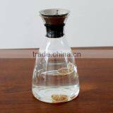 Hand Made Wholesale Borocilicate Glass Carafe thumbnail-2