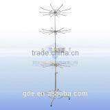 Hot Sale Metal Chrome Accessories Hanging Display Stand With 4 Layers thumbnail-1