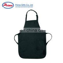 Hot Sale Black Cotton Apron With Custom Logo Printed thumbnail-3