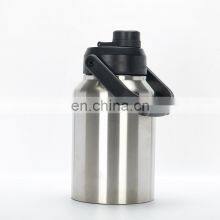 2021 Hot Selling Unbreakable Stainless Steel Water Bottle Hot Cold 304 Big Vacuum Flask thumbnail-3