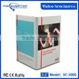 New Arrived 5 Inch Lcd Video Brochure Card With Camera 3.5 thumbnail-6