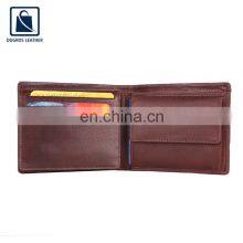Cotton Lining Material Fashion Style Elegant Design Genuine Leather Wallet for Men thumbnail-3
