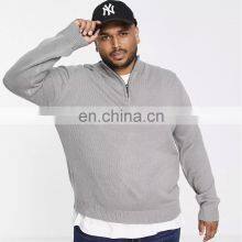 Cotton Polyester Sweat Shirt Winter Plus Size Sweat Shirt In Solid Color Oversized Sweatshirt Zipped Hoodie thumbnail-2