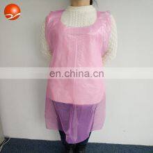 Factory Direct Wholesale White Personal Protection Food Grade Disposable Plastic PE Apron thumbnail-1