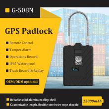 G508N Large Battery GPS Tracker Padlock Smart Electronic Lock