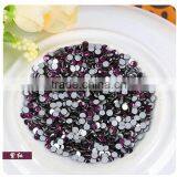 Colored Hot Fix Rhinestone For Clothing,Flatback Loose Iron On Rhinestone Light Blue Jewelry Findings Charms thumbnail-6