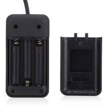 3 Brightness Double Arm Rechargeable AAA Battery Charing Gooseneck Table Lamp Easy Clip-on Reading Perfect for Bookworms & Kids thumbnail-5