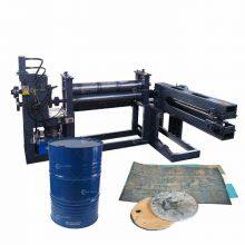 Hot Sale Easy to Operate Oil Drum Iron Barrel Cutting Equipment Chemical Barrel Recycling Machinery thumbnail-5