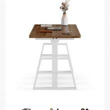 Standing Desk - Adjustable Hand Lift Table Frame for Office Furniture & Living Room - Linear Actuator for Enhanced Ergonomics and Productivity thumbnail-4