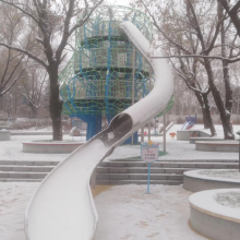 Customized Stainless Steel Slides for Parks, Suitable for Leisure Parent-child Amusement Parks, Professional Production thumbnail-1